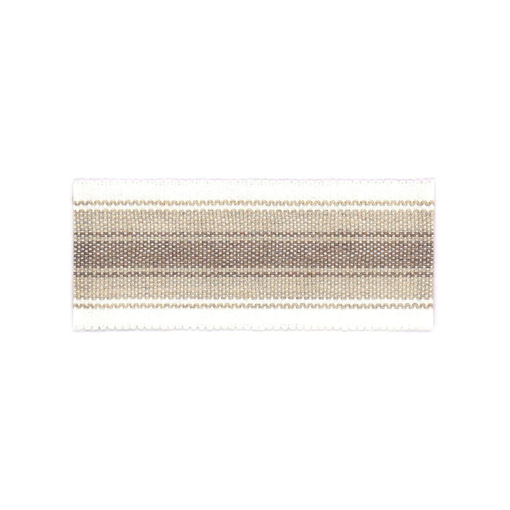 Sunrise Tape 8 Sandstone by Stout Trim Stout Trim Sunrise Tape 8 SandstoneTrim BEACH GROVE TRIM 100%SDA CHINA </p><p>Repeat: H: 0.000, V: 0.000 1.5 in - Fabric Carolina -