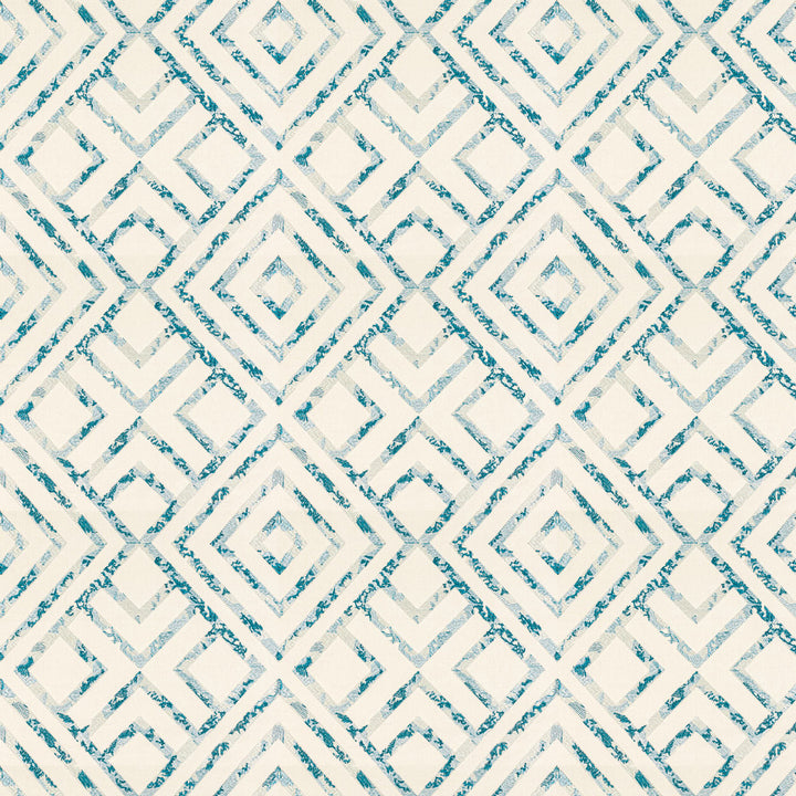 Supreme 1 Lake by Stout Designer Fabric COMFORTABLE LIVING SPRAY/OCEAN 100%COT %VEMB INDIA Horizontal: 16.5 and Vertical: 15.125 50 in - Swanky Fabrics -