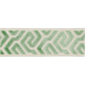 Sutton Tape Caribbean Green by Magnolia Designer Fabric