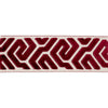Sutton Tape Crimson by Magnolia Designer Fabric