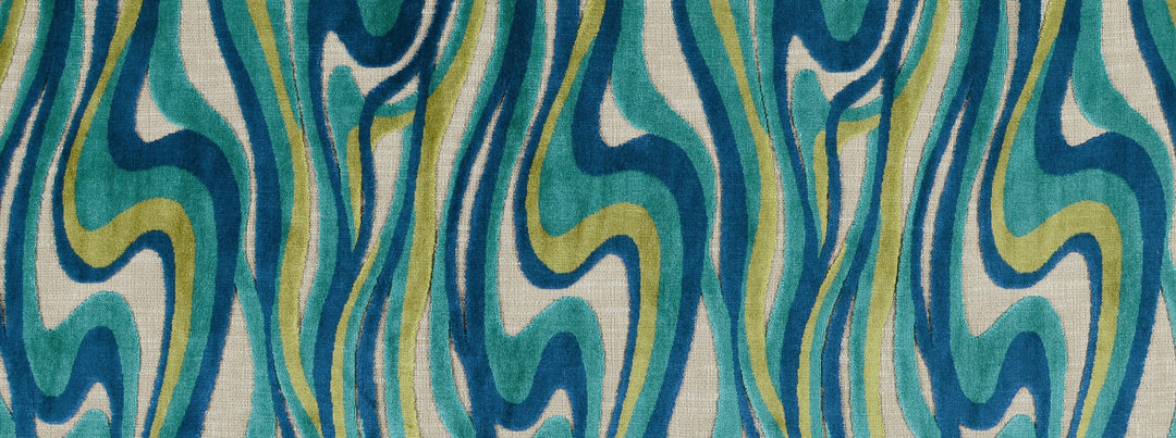 Sway 524 Mediterranean Bl by Covington Designer Fabric