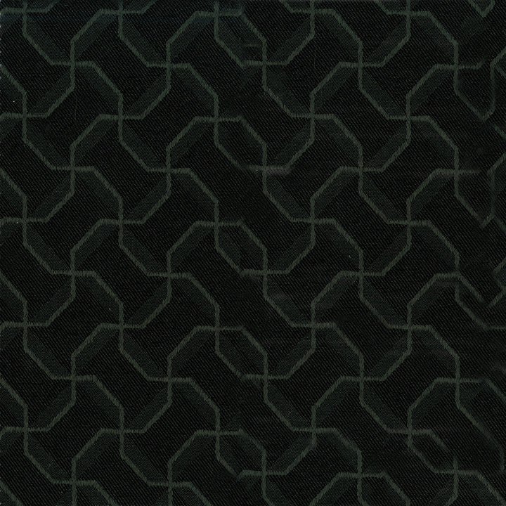 Sync 9009 Black by Crypton Designer Fabric 100% Polyester US 75,000 Double Rubs (Wyzenbeek) </p><p>Repeat: Horizontal: 2.0" (5.1 cm) Up the Roll and Vertical: 1.8" (4.7 cm) Across the Roll 55" (140 cm) - Swanky Fabrics -