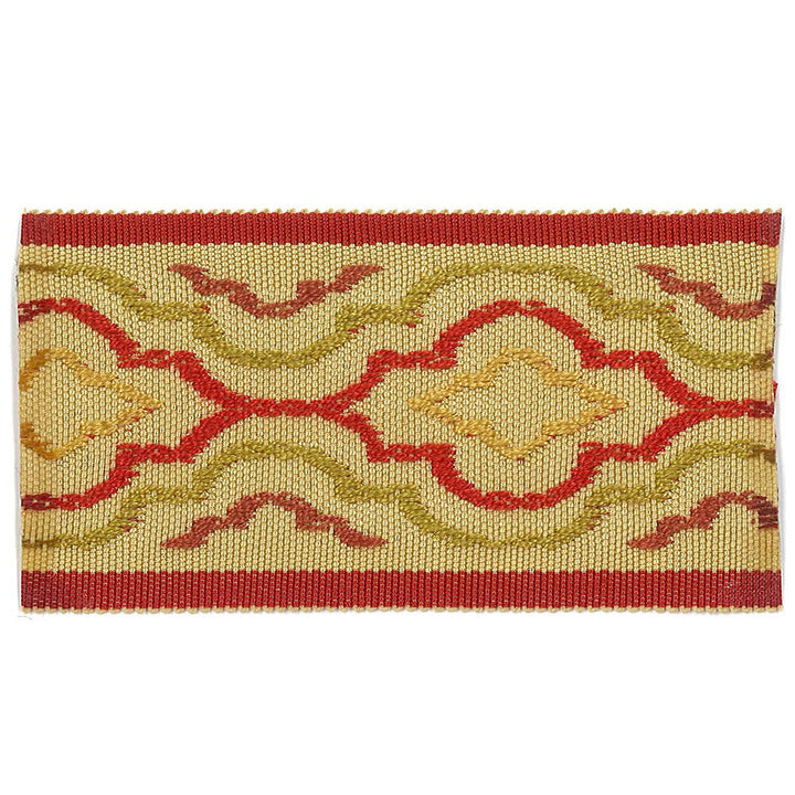 Synergy 4 Berry by Stout Designer Trim ACCENTS TAPES & BORDERS 83%SVI 17%POL CHINA </p><p>Repeat: 0 2 in - Swanky Fabrics -