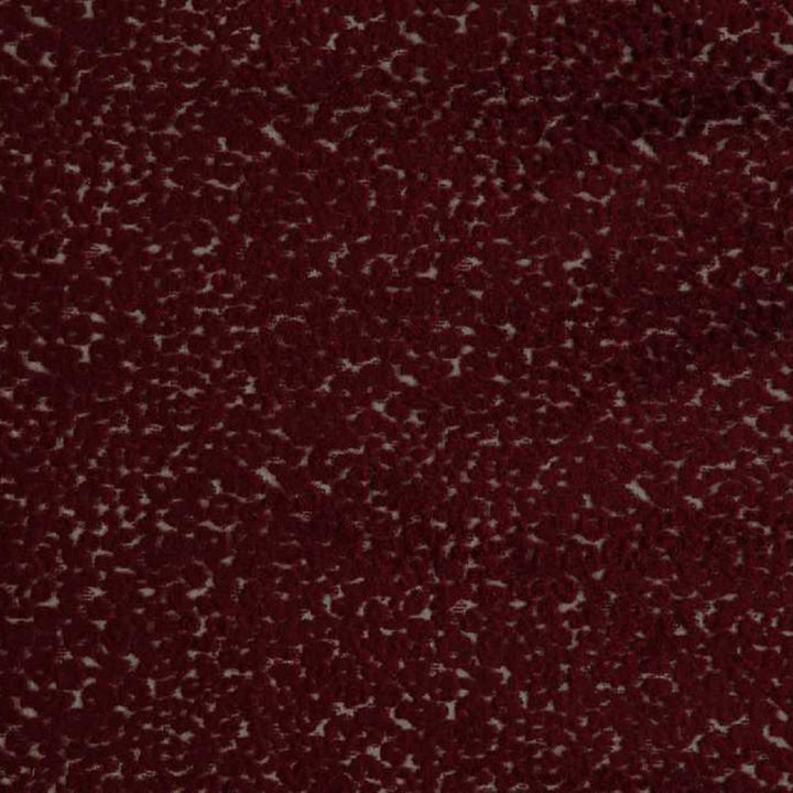 Safari Leopard Burgundy by Europatex Designer Fabric Safari 57% Polyester, 43% Viscose 6.67" H, 6.22" V 55.00 inches - Swanky Fabrics -