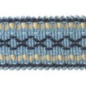 Samba Blue by Europatex Designer Fabric