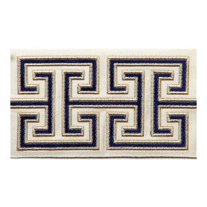 Seville Navy by Europatex Designer Fabric