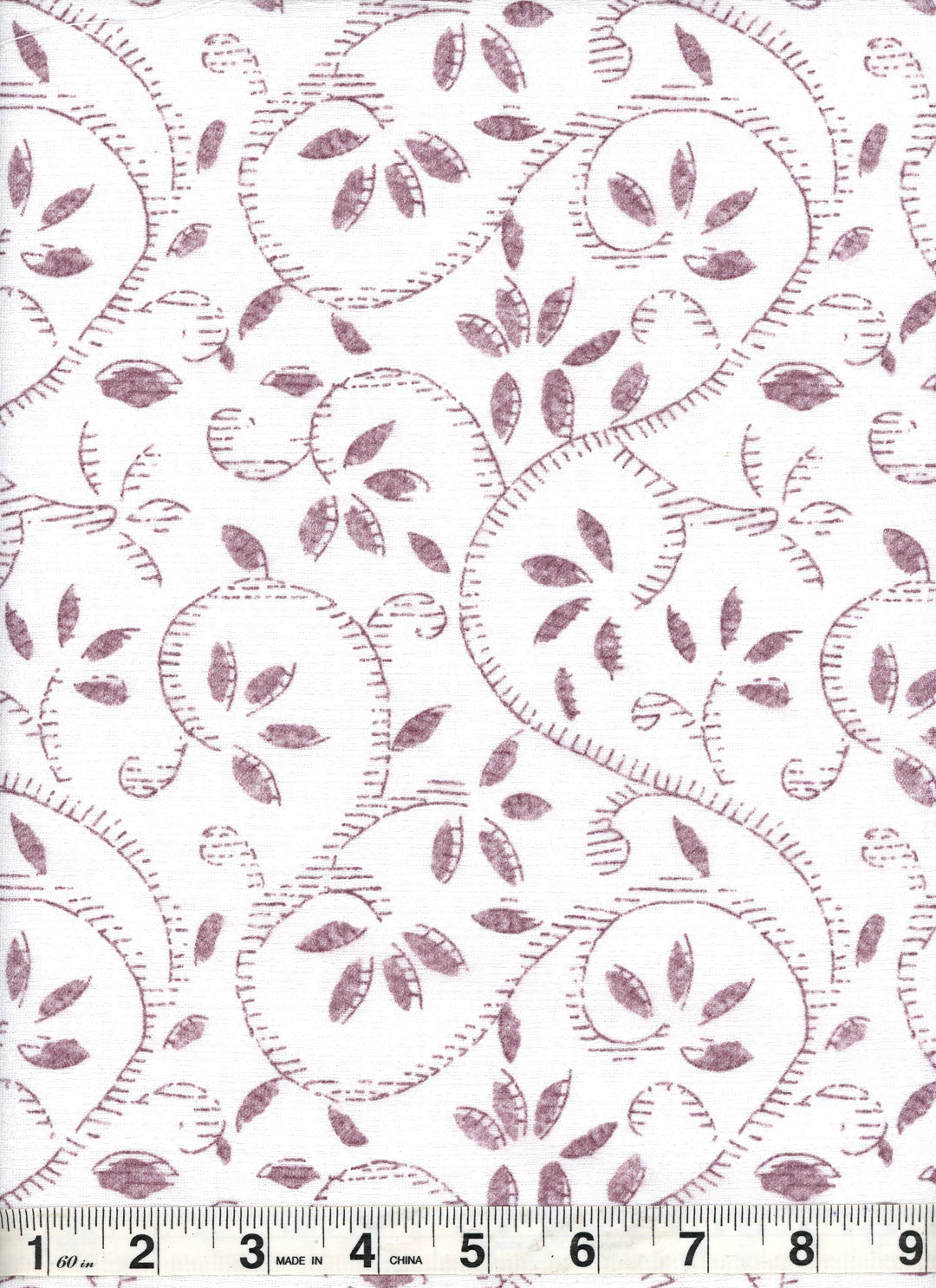 Simone Thistle by Heritage Fabric - 100% Polyester - India - 54" - Fabric Carolina -