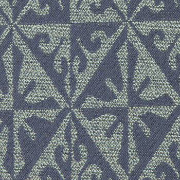 Soleil Caribbean by Crypton Designer Fabric See sample 76% Polyester24% Rayon  50000 Horizontal: 1.75" and Vertical: 2.688" 54"  - Swanky Fabrics -