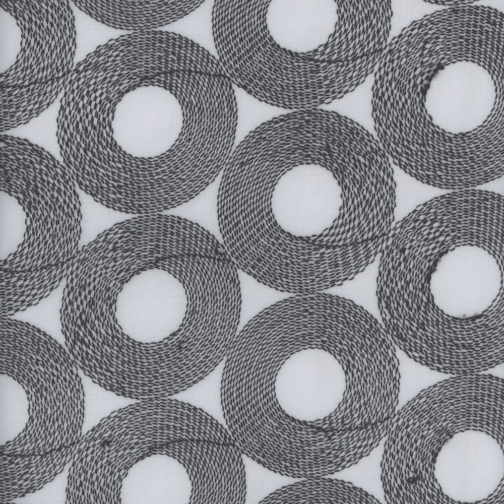 Spheres Ebony by Heritage Designer Fabric - USA or Imported Horizontal: and Vertical: - Swanky Fabrics -