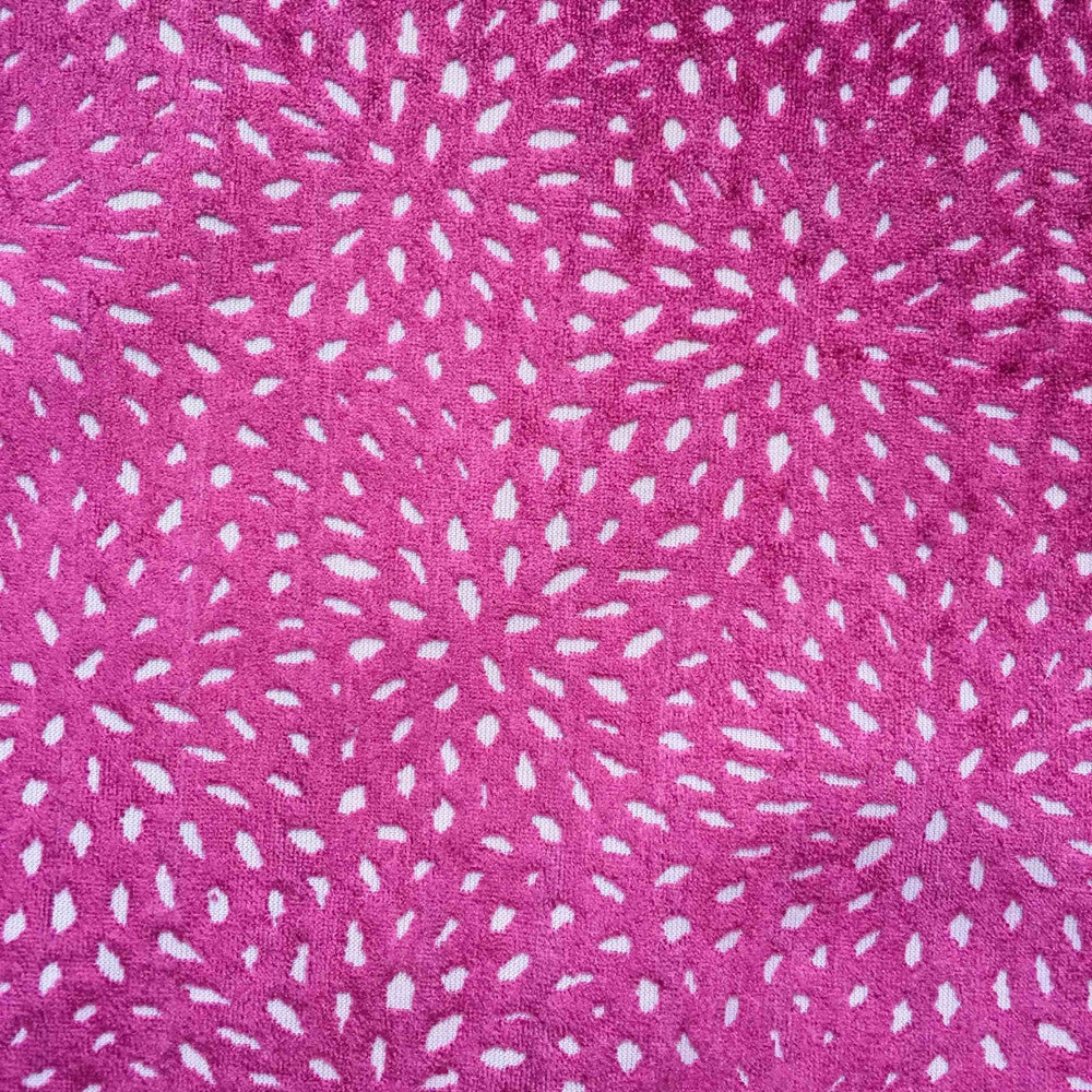 Sun Rose Petal by Europatex Designer Fabric Sun Dial 60% Polyester, 40% Viscose H: 7.4", V: 6.9" 55.00 inches - Swanky Fabrics -