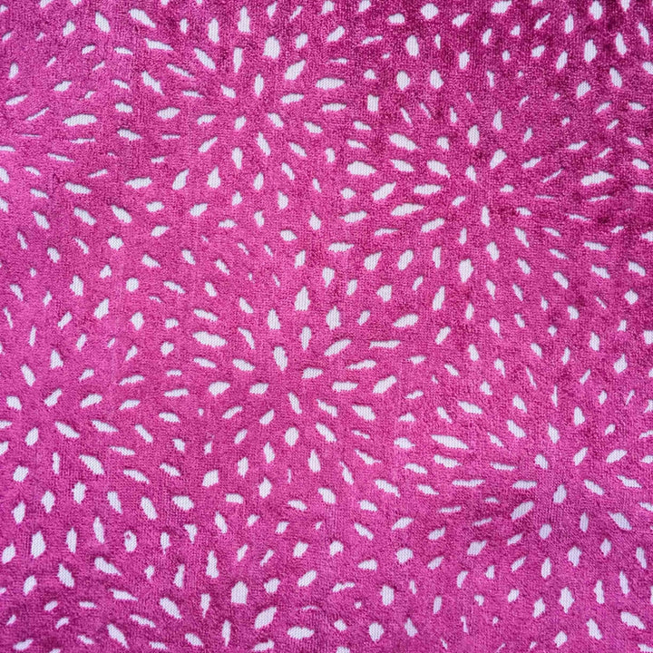 Sun Rose Petal by Europatex Designer Fabric Sun Dial 60% Polyester, 40% Viscose H: 7.4", V: 6.9" 55.00 inches - Swanky Fabrics -