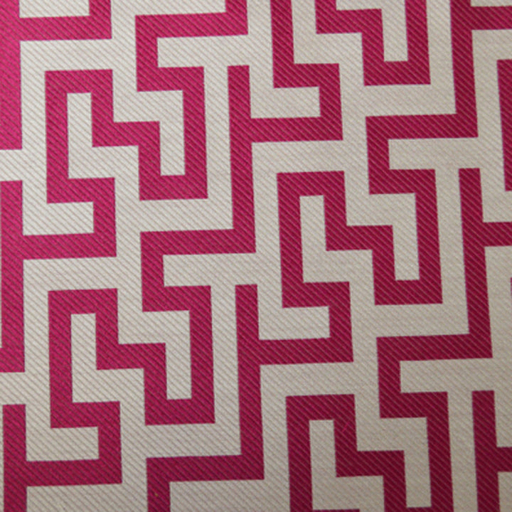 Aussie Sydney Pink by Europatex Designer Fabric Aussie 70& Rayon, 30% Polyester 7.28" H, 3.55" V 57.00 inches - Swanky Fabrics -