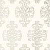 CABALLO Pearl on White T10015 by Thibaut Designer Wallpaper
