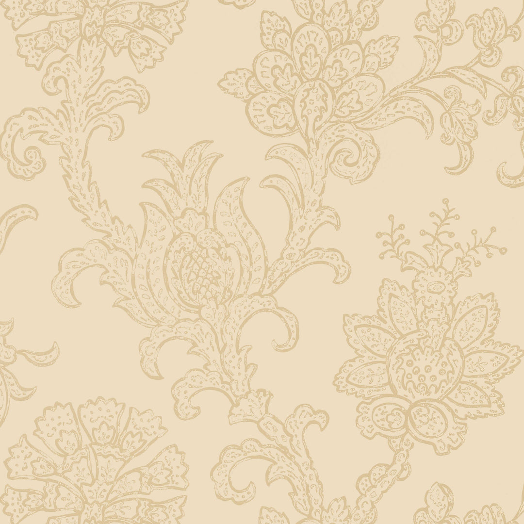 SHAPELL Cream T10022 by Thibaut Designer Wallpaper