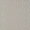 DOWNING GATE Metallic Silver on Grey T10045 by Thibaut Designer Wallpaper
