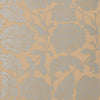HATHAWAY Silver on Taupe T10078 by Thibaut Designer Wallpaper