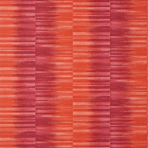 Mekong Stripe Pink and Coral T10087 by Thibaut Designer Wallpaper
