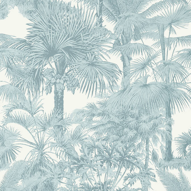 Palm Botanical Spa Blue T10104 by Thibaut Wallpaper Thibaut Wallpaper Palm Botanical Spa Blue T10104Wallpaper Tropics Wallpaper U.S.A. </p><p>Repeat: V: 36 27 - Fabric Carolina -