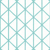 BOX KITE Turquoise T10132 by Thibaut Designer Wallpaper