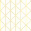 Box Kite Yellow T10136 by Thibaut Designer Wallpaper