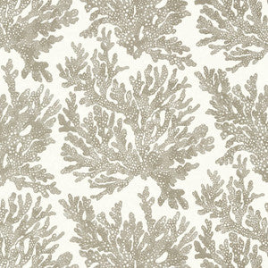 Marine Coral Beige T10140 by Thibaut Designer Wallpaper