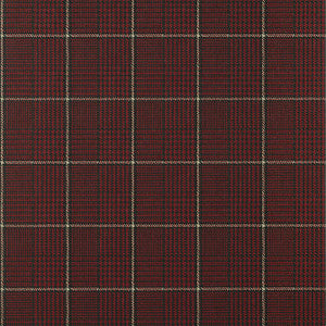 Grassmarket Check Red T10204 by Thibaut Designer Wallpaper