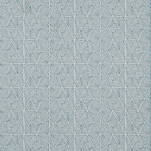 Mombasa Slate Blue T10207 by Thibaut Designer Wallpaper