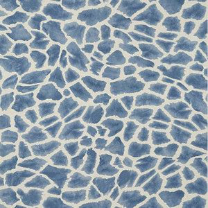 Makena Slate Blue T10220 by Thibaut Designer Wallpaper
