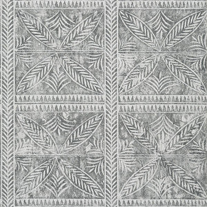 Timbuktu Grey T10255 by Thibaut Designer Wallpaper
