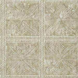 Timbuktu Beige T10256 by Thibaut Designer Wallpaper