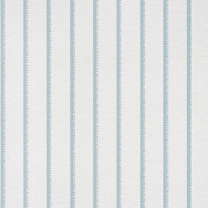Notch Stripe Slate Blue T10258 by Thibaut Designer Wallpaper