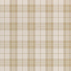 Winslow Plaid Grey and Camel T1026 by Thibaut Designer Wallpaper