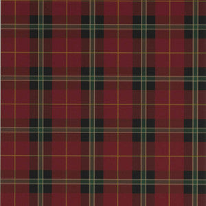 Winslow Plaid Red T1029 by Thibaut Designer Wallpaper