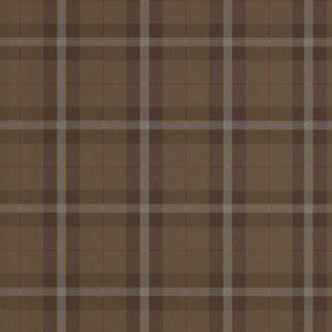 Winslow Plaid Chestnut T1031 by Thibaut Designer Wallpaper