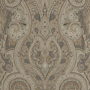 Patani Charcoal T1036 by Thibaut Designer Wallpaper
