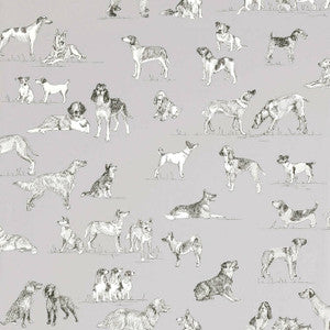 Best Friend Grey T1039 by Thibaut Designer Wallpaper