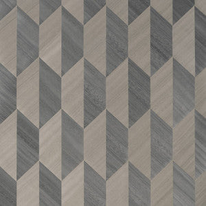 Paragon Charcoal T10434 by Thibaut Designer Wallpaper
