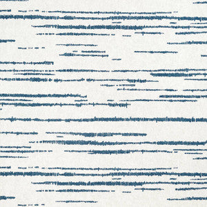 Echo Blue on White T10457 by Thibaut Designer Wallpaper