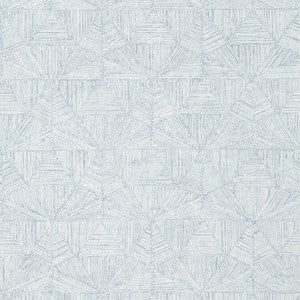 Crystalla Soft Blue T10461 by Thibaut Designer Wallpaper