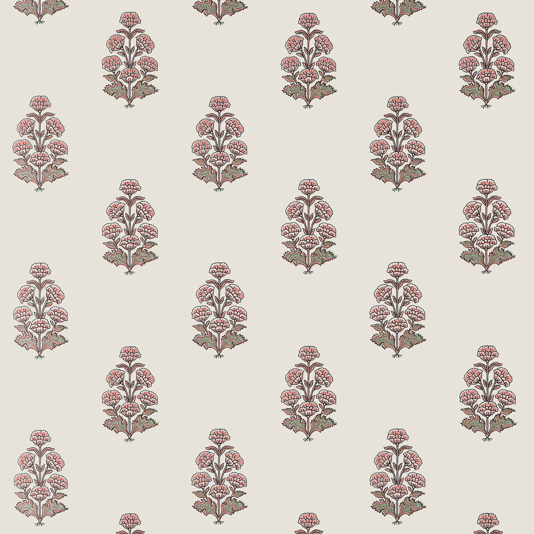 AUDREY Blush T10523 by Thibaut Designer Wallpaper