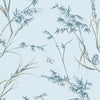 VIRGINIA Spa Blue T10525 by Thibaut Designer Wallpaper