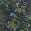 NIGHT GARDEN Midnight T10531 by Thibaut Designer Wallpaper