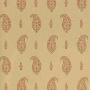 Maduri Camel and Red T1054 by Thibaut Designer Wallpaper