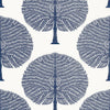 Mulberry Tree Navy T10603 by Thibaut Designer Wallpaper