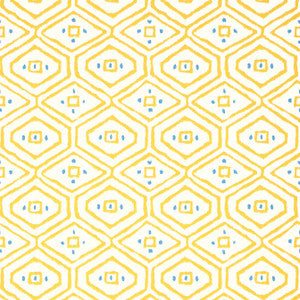 Pass-A-Grille Yellow T10615 by Thibaut Designer Wallpaper