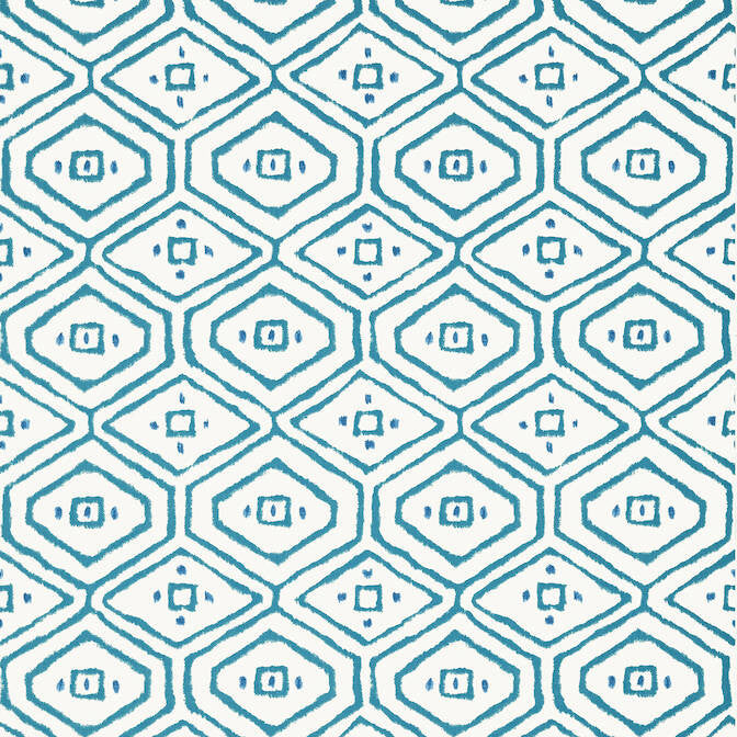 Pass-A-Grille Turquoise T10618 by Thibaut Wallpaper Thibaut Wallpaper Pass-A-Grille Turquoise T10618Wallpaper Ceylon Wallpaper UNITED STATES </p><p>Repeat: V: 12.62 27 - Fabric Carolina -