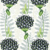 Tiverton Black T10648 by Thibaut Designer Wallpaper