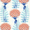 Tiverton Coral T10649 by Thibaut Designer Wallpaper