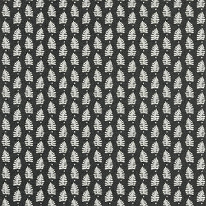 Ferndale Black T10657 by Thibaut Designer Wallpaper