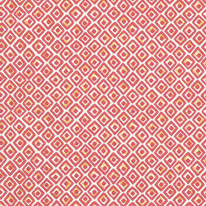 Indian Diamond Pink T10663 by Thibaut Designer Wallpaper